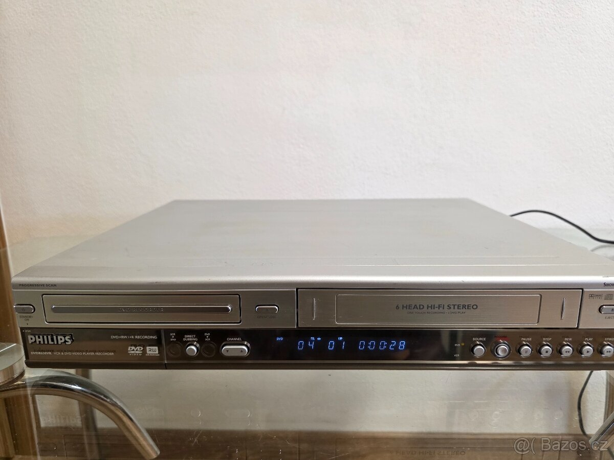 Philips DVD/VCR recorder DVDR630VR - 2