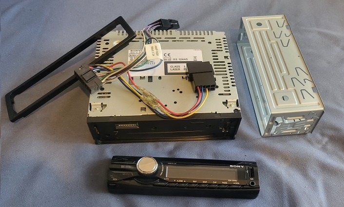 Autoradio Sony CDX-GT40U, USB, panel - 2