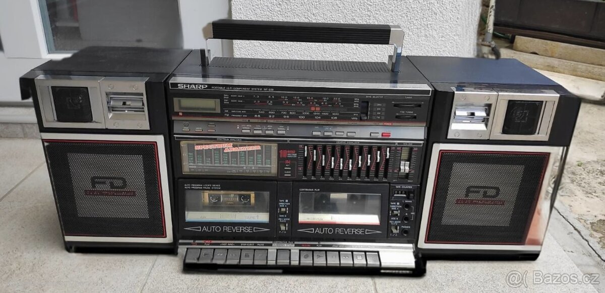 Koupím rádio Sharp WF-939 . - 2