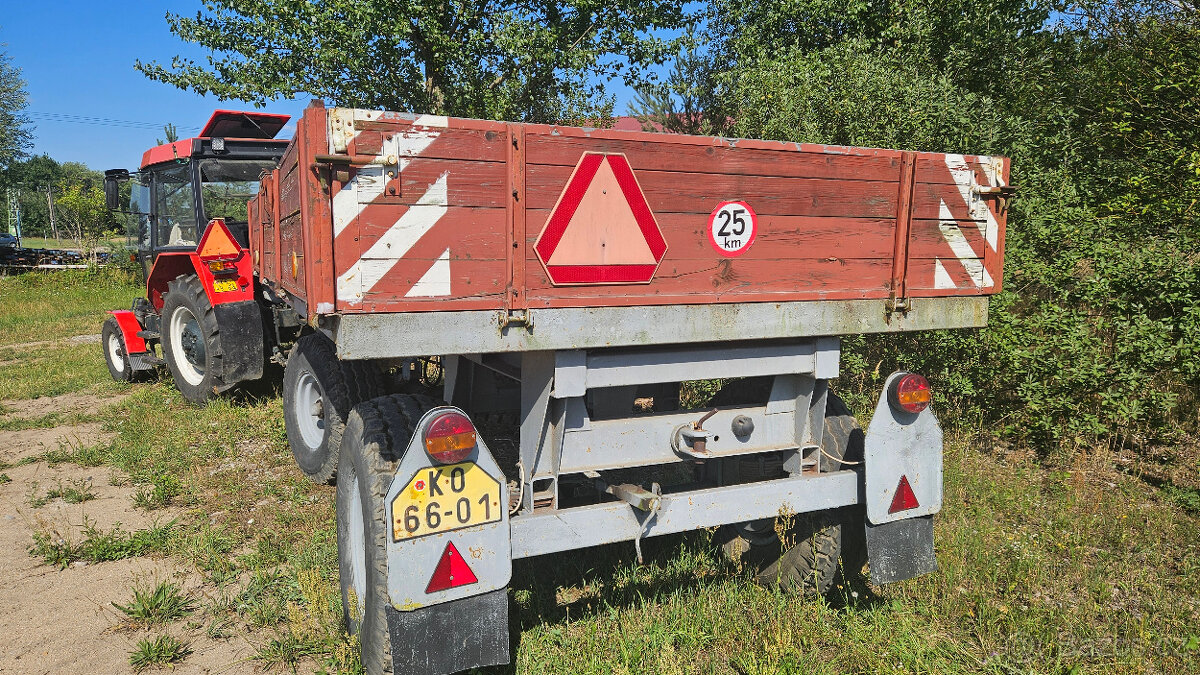 Vlek za traktor 9 tun - 2