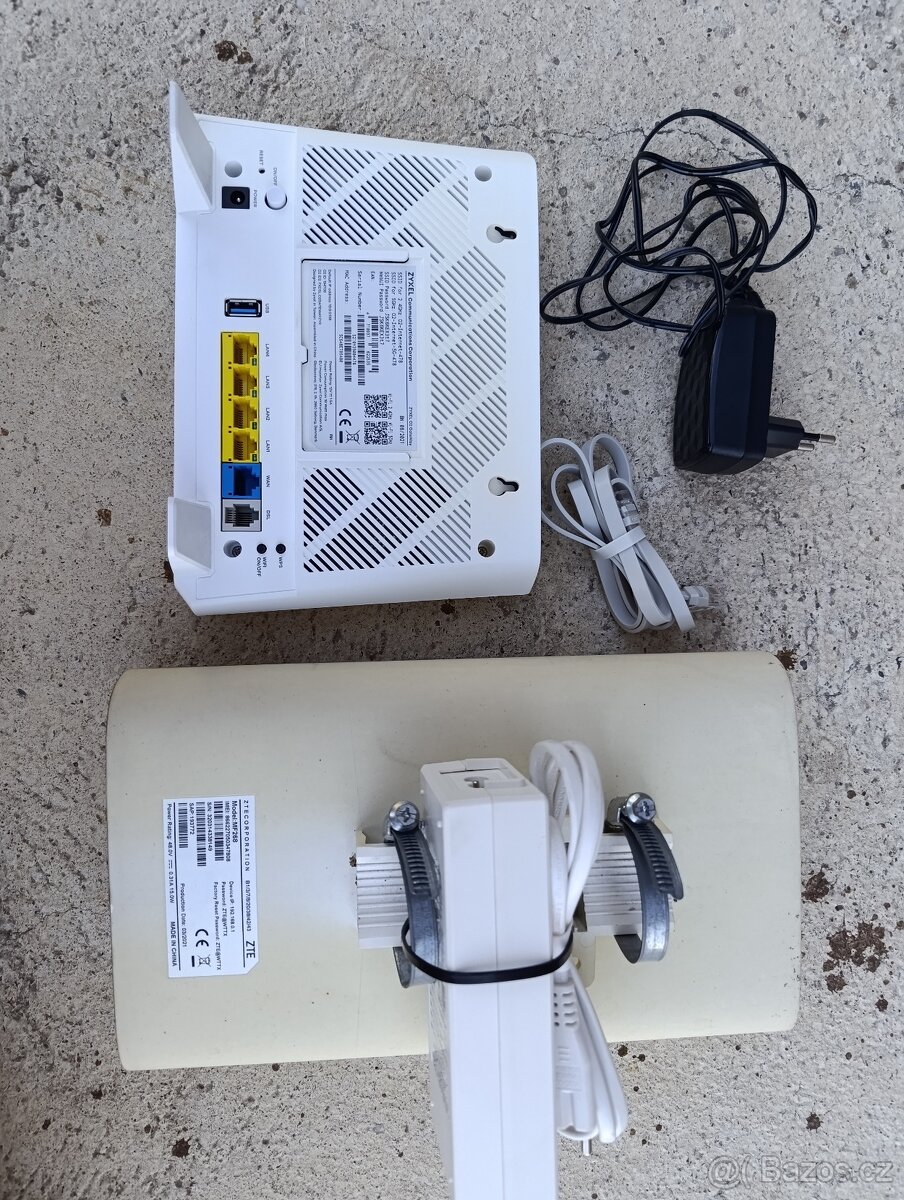 O2 set- router Zyxel+ anténa - 2