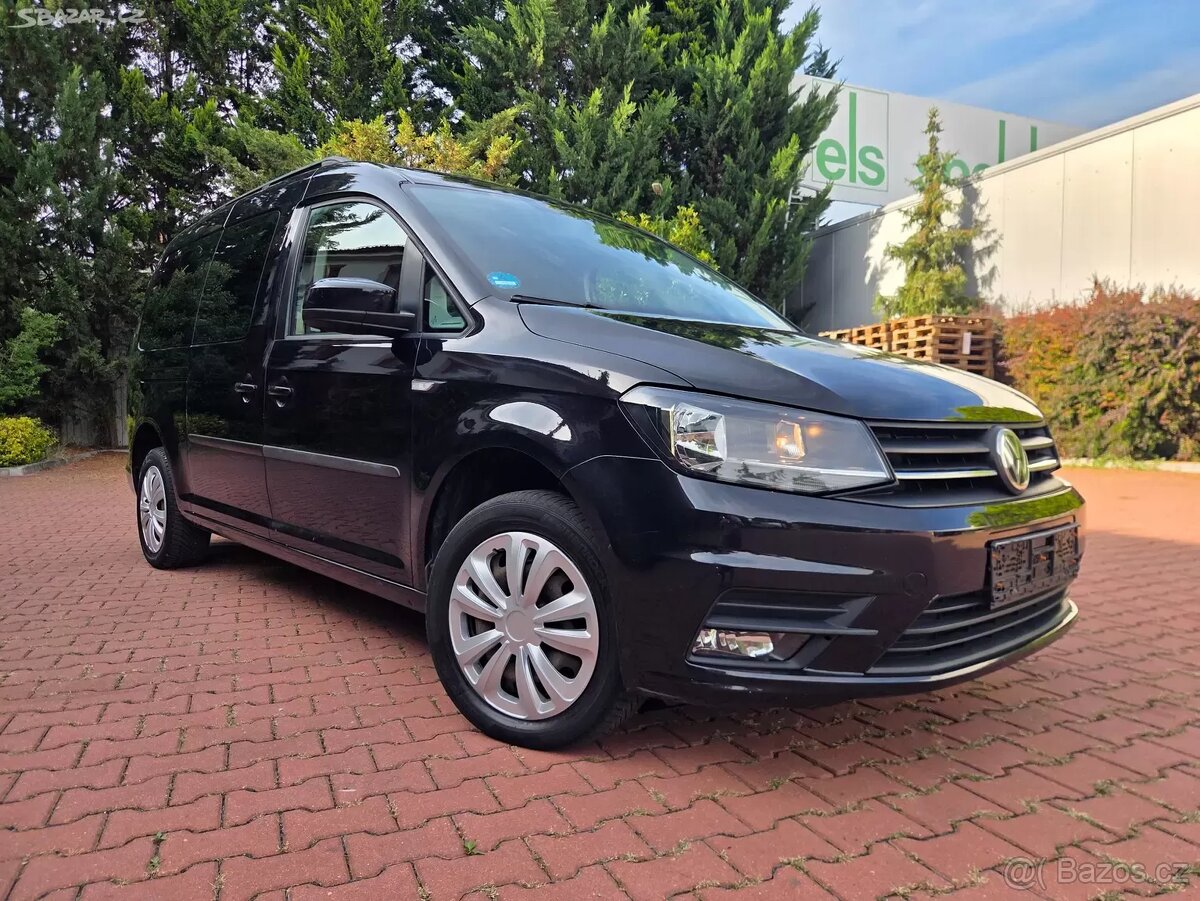 VW Caddy Maxi 2.0TDI 7.míst,tažné,serviska,rozvody,tempomat - 2