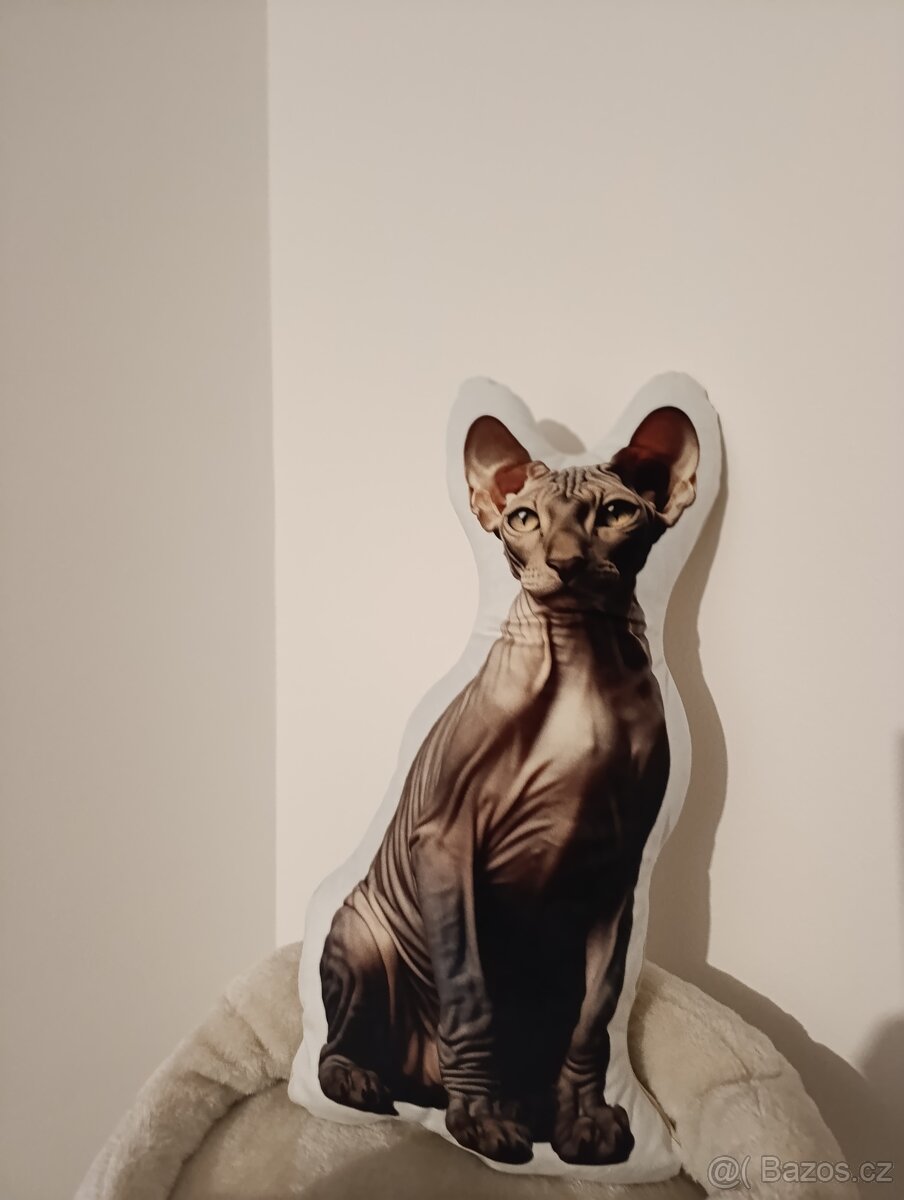 Polštář 3d Sphynx - 2