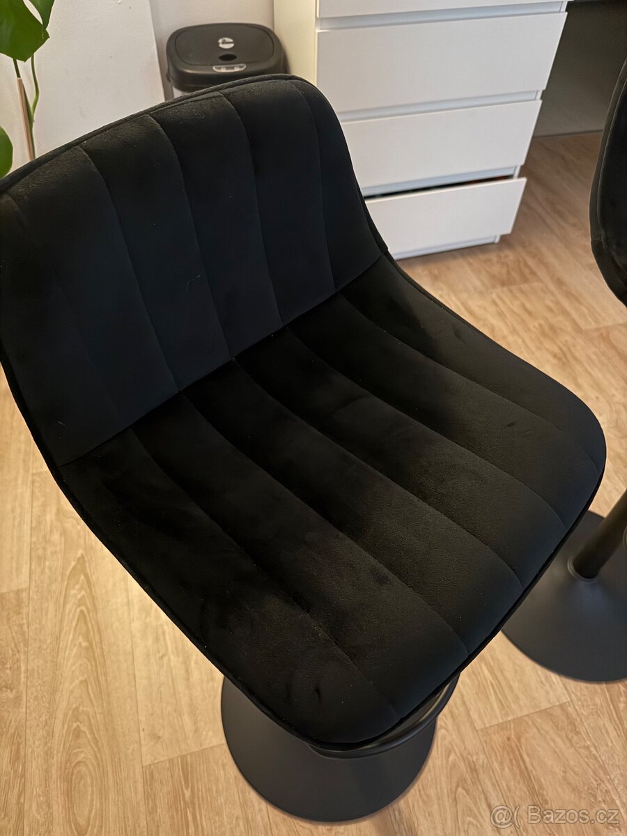 Černé barové židle - 2