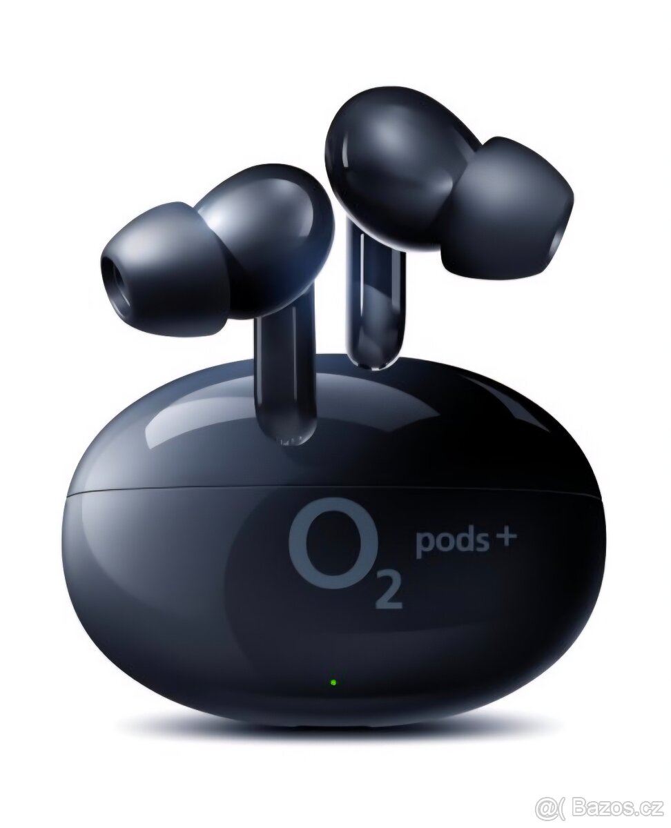 Bezdrátová sluchátka O2 pods+ Mark II. s ANC černá - 2