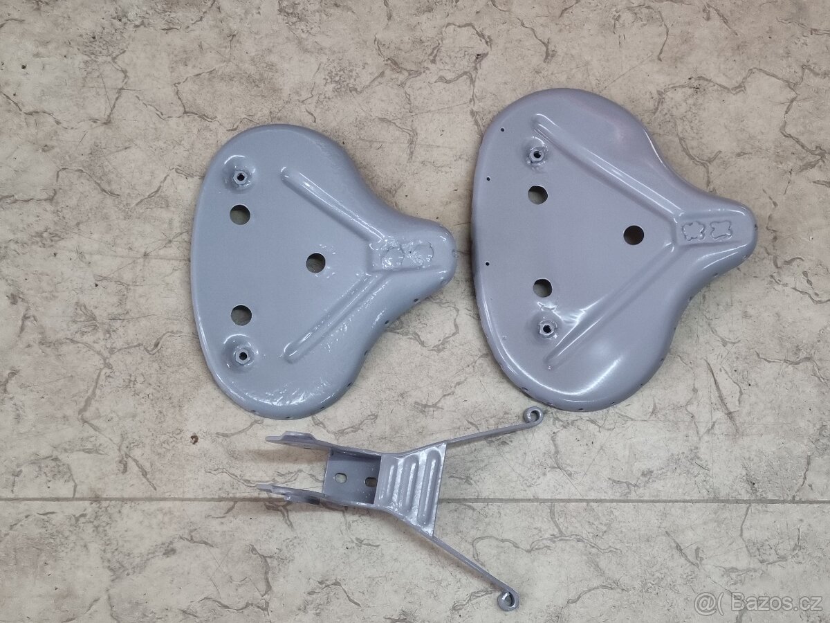 Jawa pérák - originál plechy sedla a nosník sedla - 2