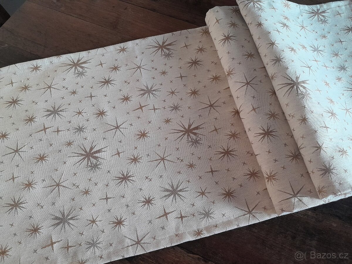 Ubrus....zlaté hvězdy - 2