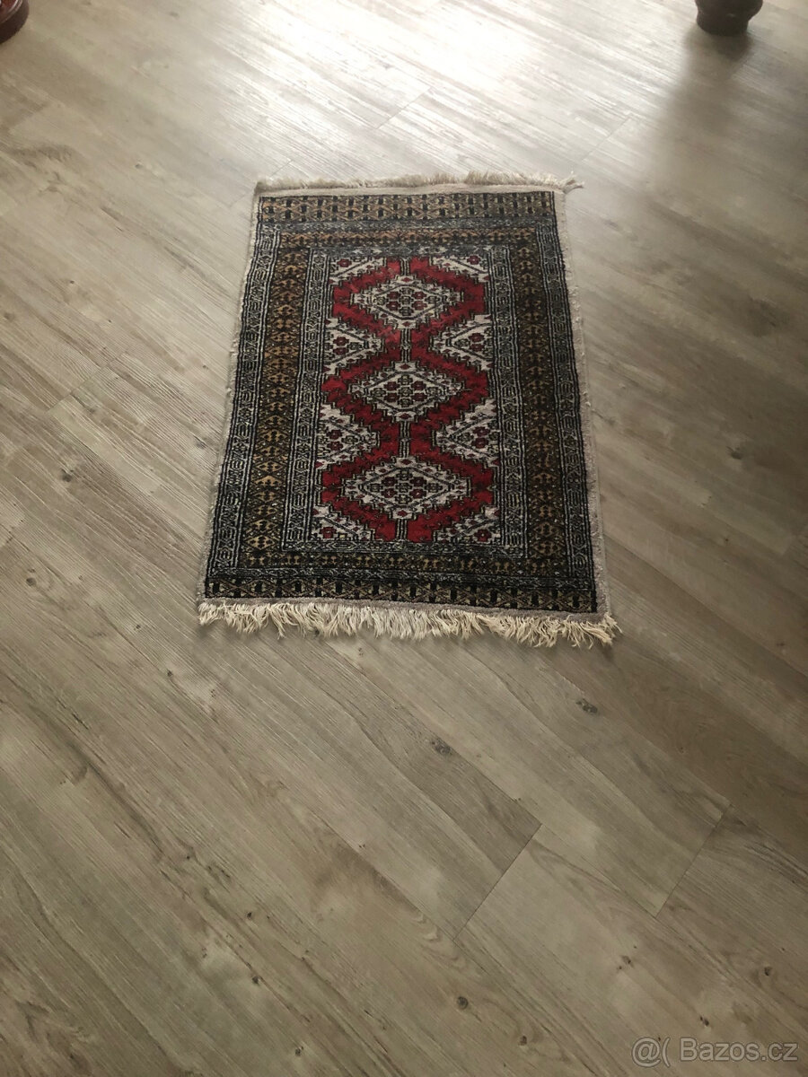 Pravý ručně vázaný koberec, běhoun Buchara - 2