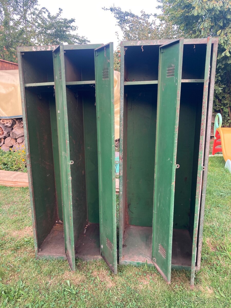 Kovové skříňky 2 ks - 2