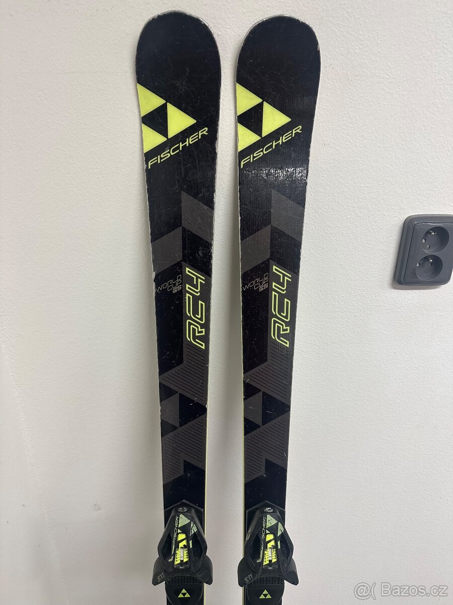 Prodám dětské lyže FISCHER RC4 worldcup GS délka 155 cm - 2