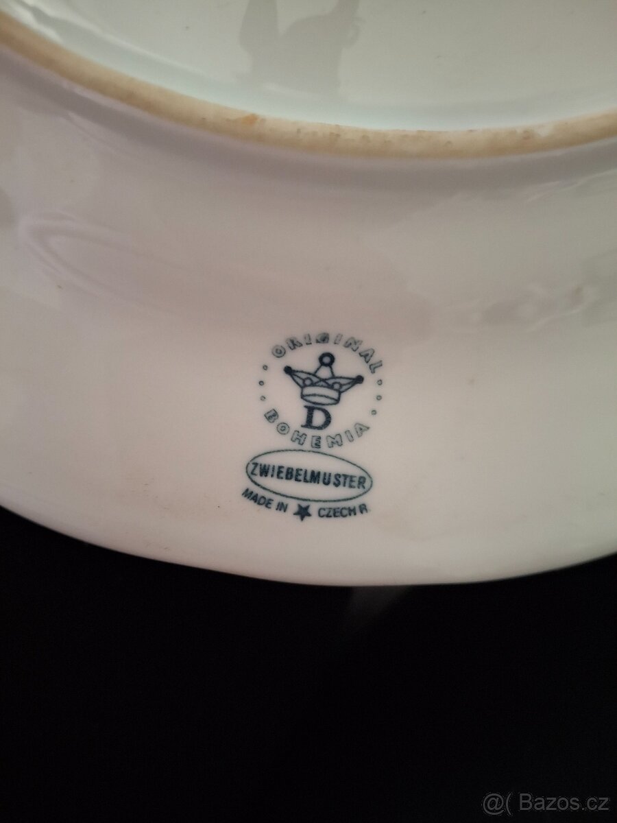 Porcelánové nástěnné hodiny - 2