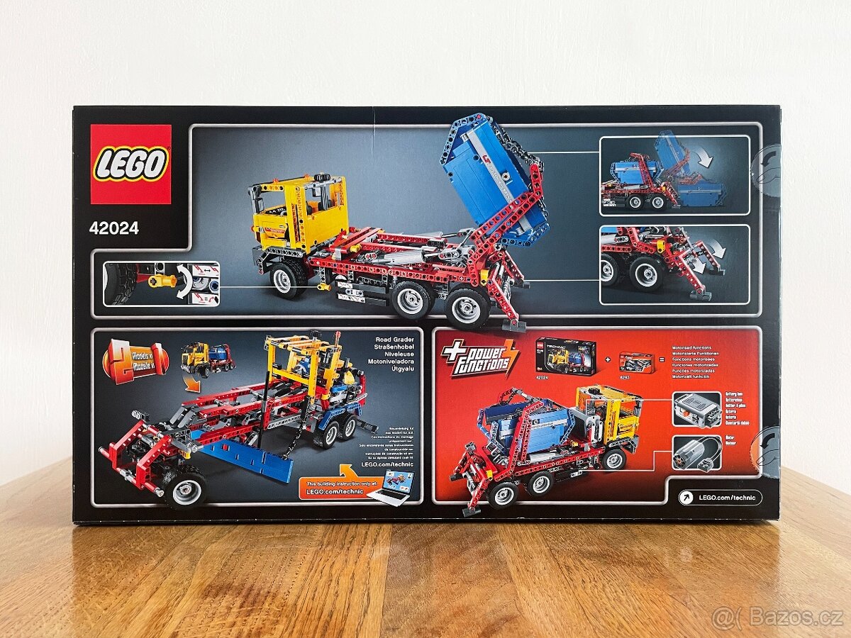 nové Lego Technic 42024 Nákladní vůz s kontejnerem - 2