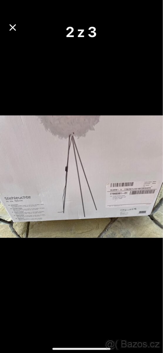 Stojaci lampa nova - 2