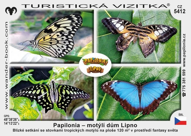 Vstupenka do Papilonie Lipno - 2