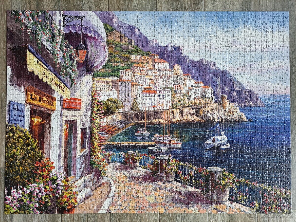 Puzzle 2000 Schmidt/Odpoledne v Amalfi - 2