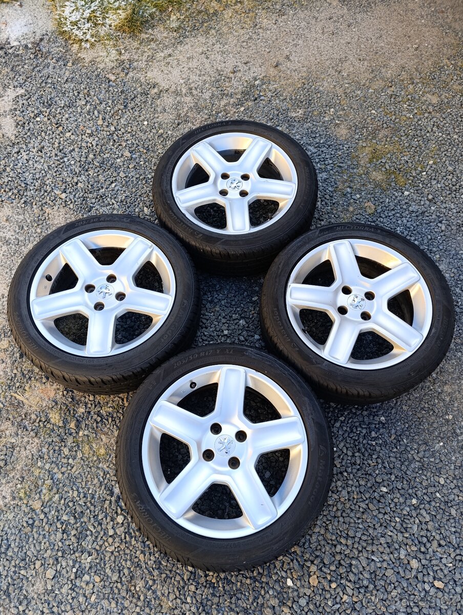 Alu disky R17 Peugeot, Citroen - 2