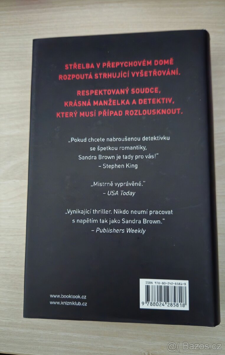 Kniha Odražená střela - Sandra Brown - 2