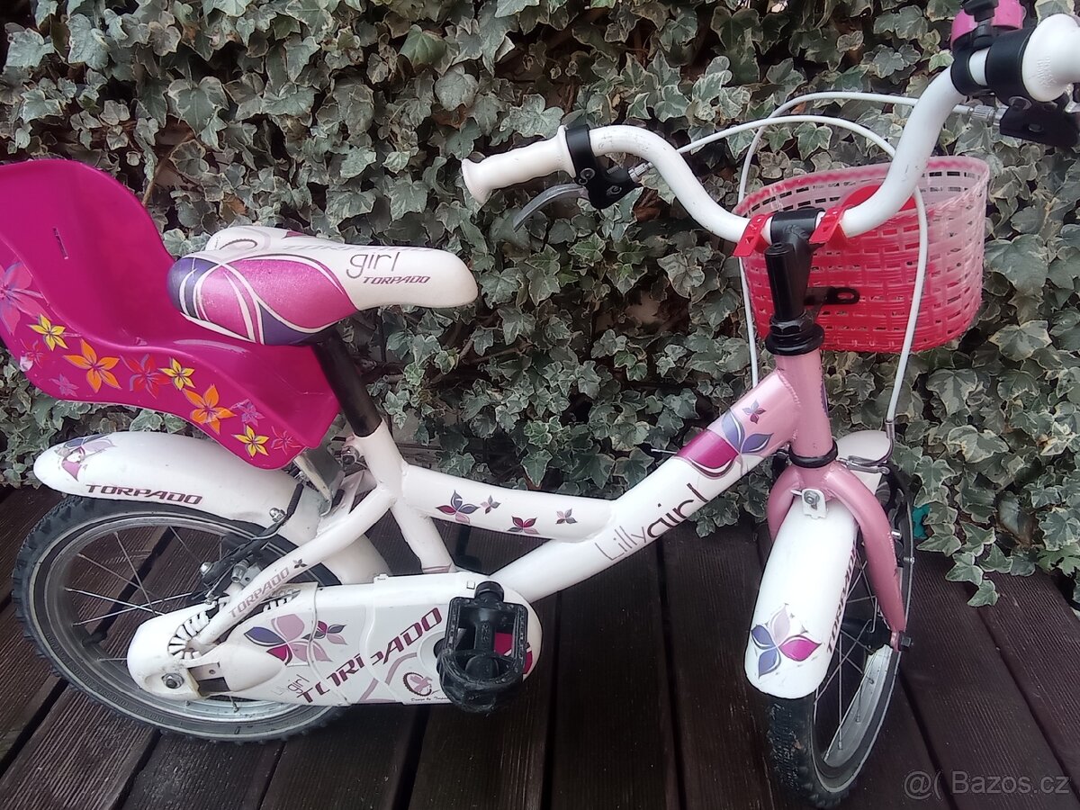 Dívčí kolo 14" zn.Torpado - 2