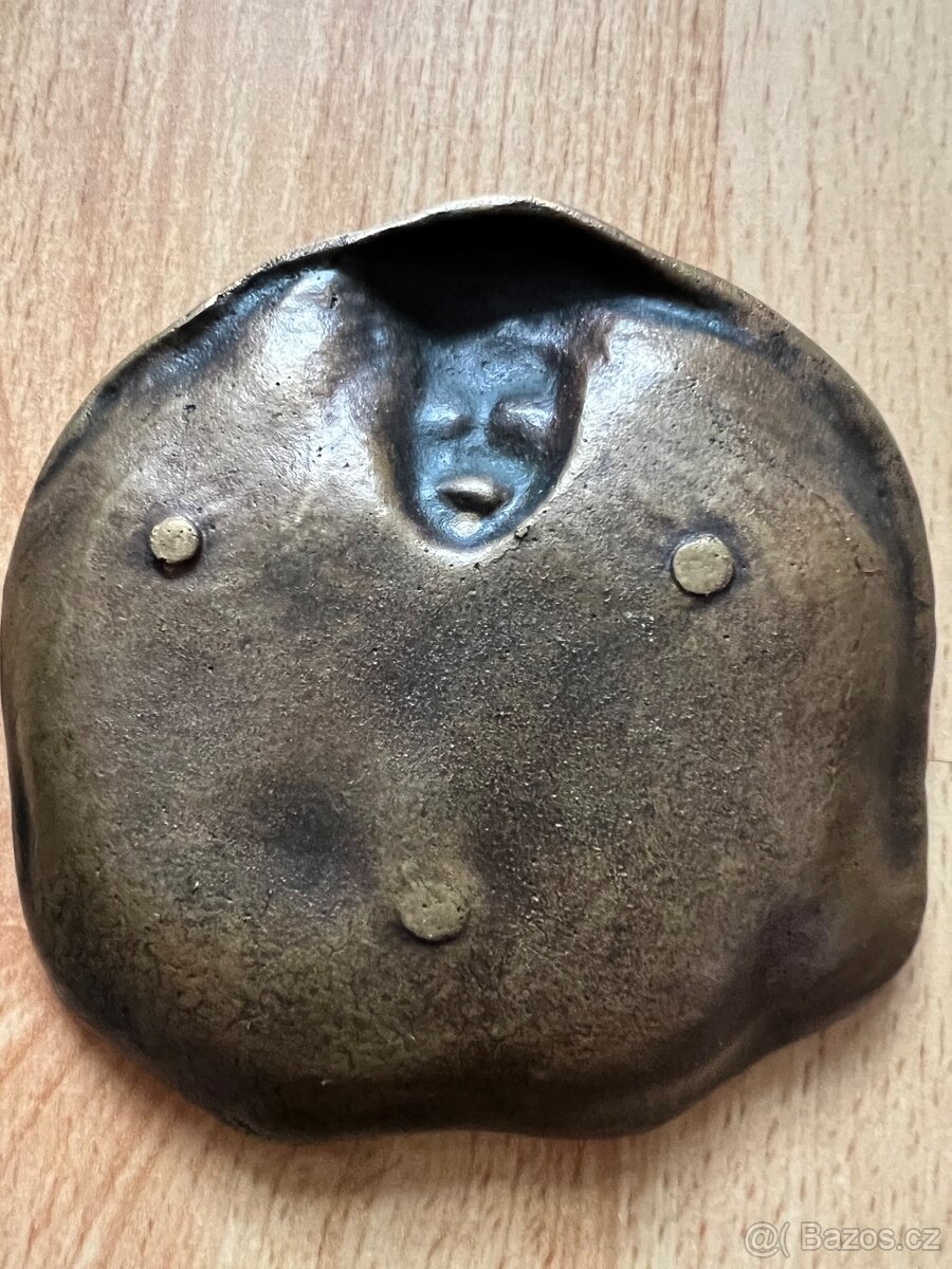 Popelník mosaz Víla - 2