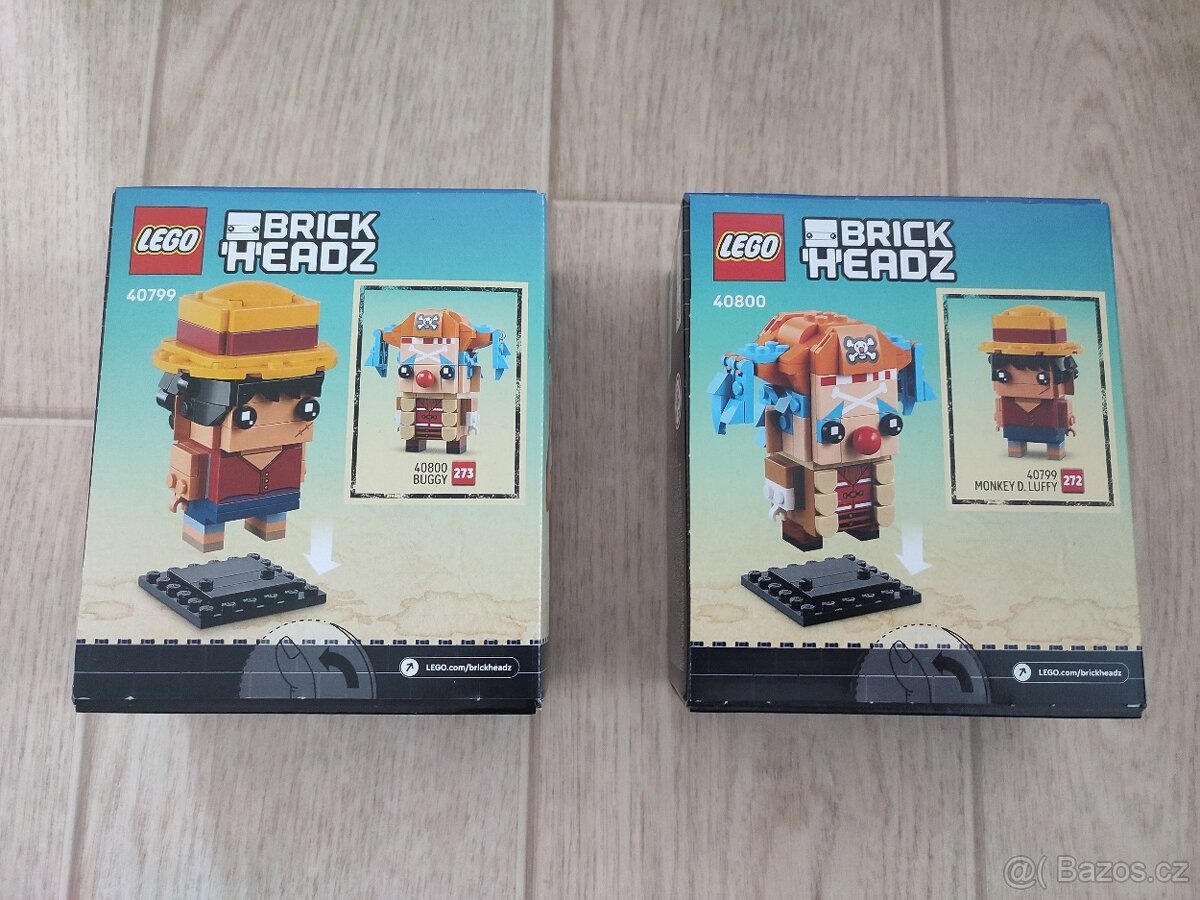 Lego Brickheadz One Piece 40799 + 40800 - 2