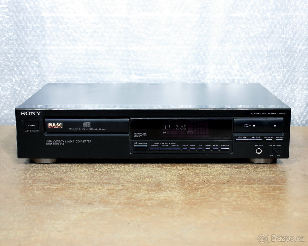CD přehrávač Sony CDP 297. - 2