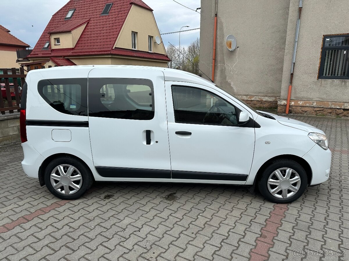 Dacia Dokker 1.6LPG 75kW 2016 214982km TAŽNÉ - 2