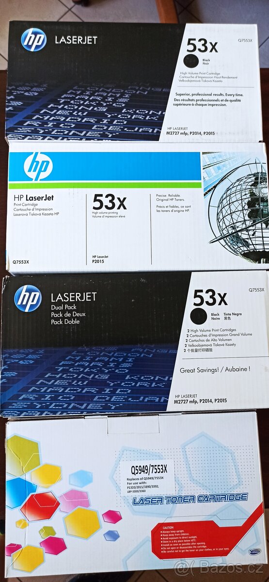 HP tonery laser jet - 2