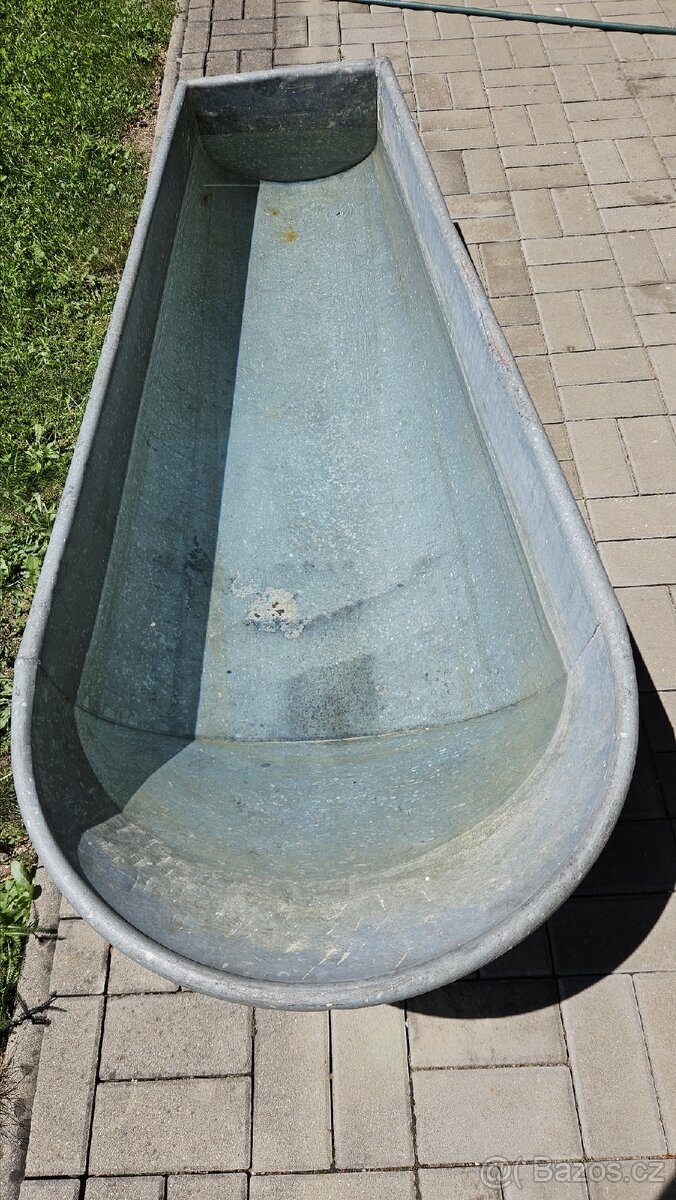 Plechová zahradní vana - 2