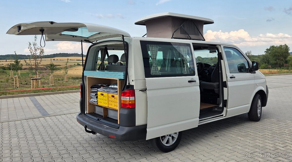 Obytný VW T5 Transporter 1.9tdi - 2
