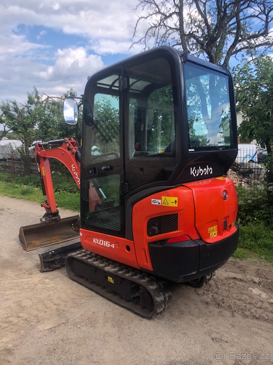 Minibagr KUBOTA KX 016 - 2