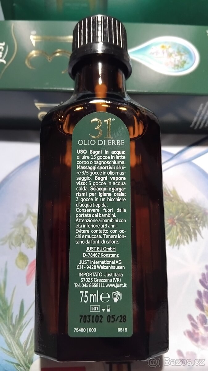 75ml Just - Olej z 31 bylin. - 2