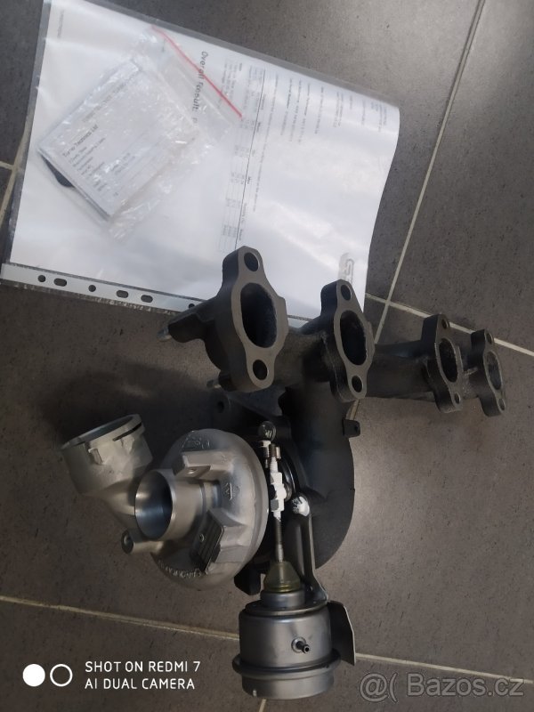 Prodám turbo 1.9 77kw bls s dpf - 2