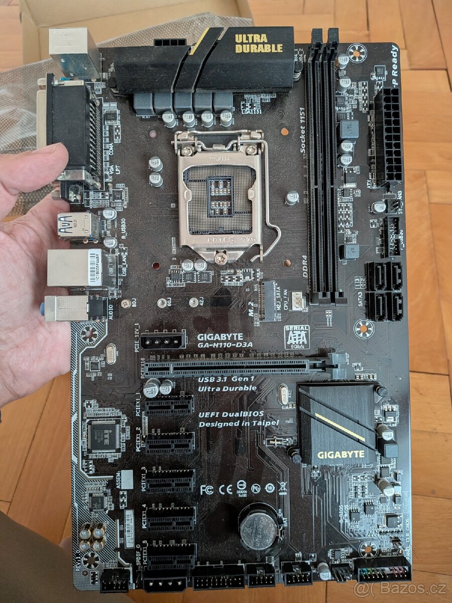 2× Gigabyte GA-H110-D3A – LGA1151, DDR4 - 2