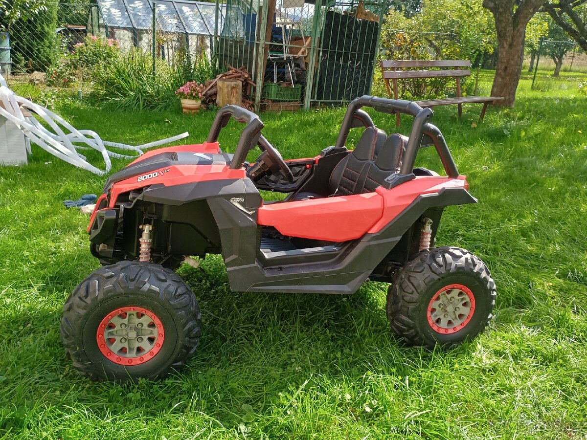 Dětská elektrická buggy UTV-MX 2000N | 4x75W | - 2