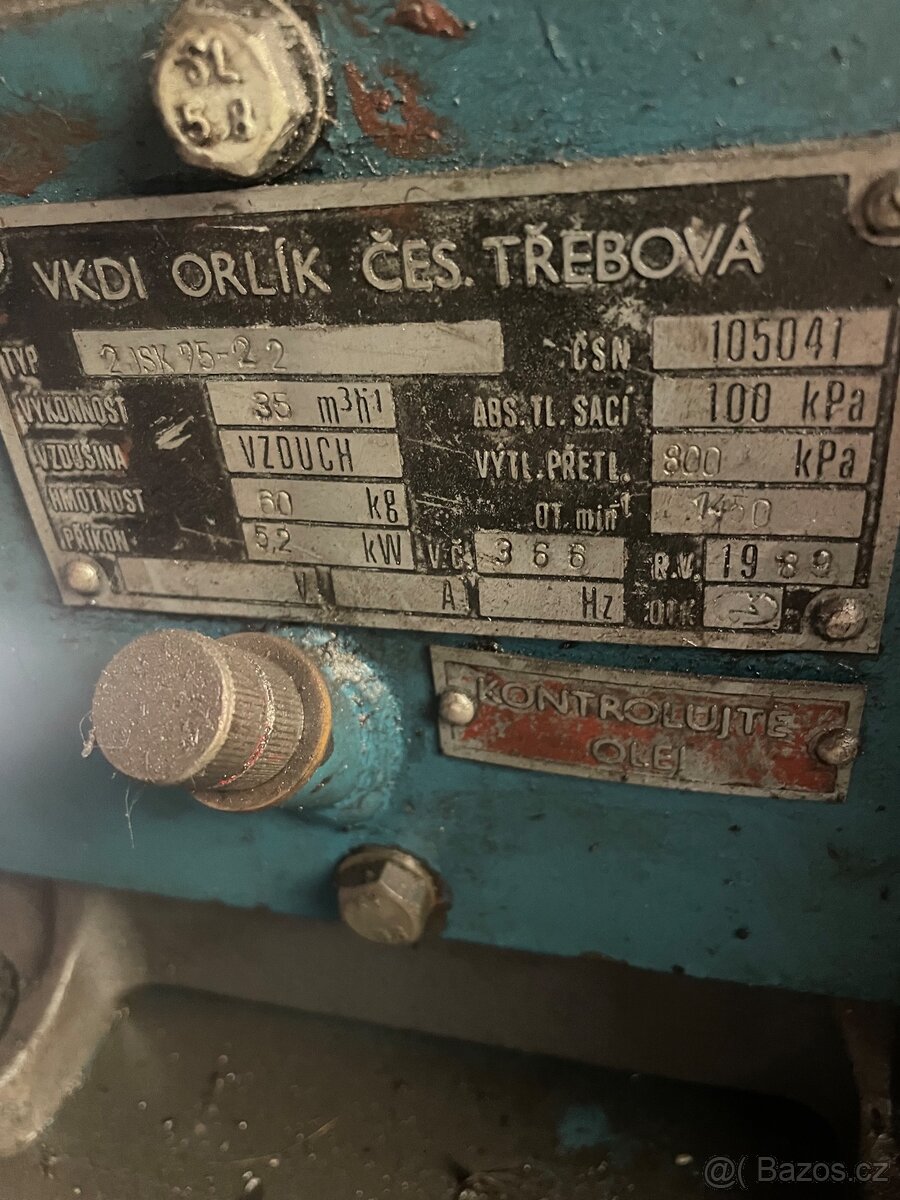Kompresor Orlík 2 JSK 95 - 2 2 - 2