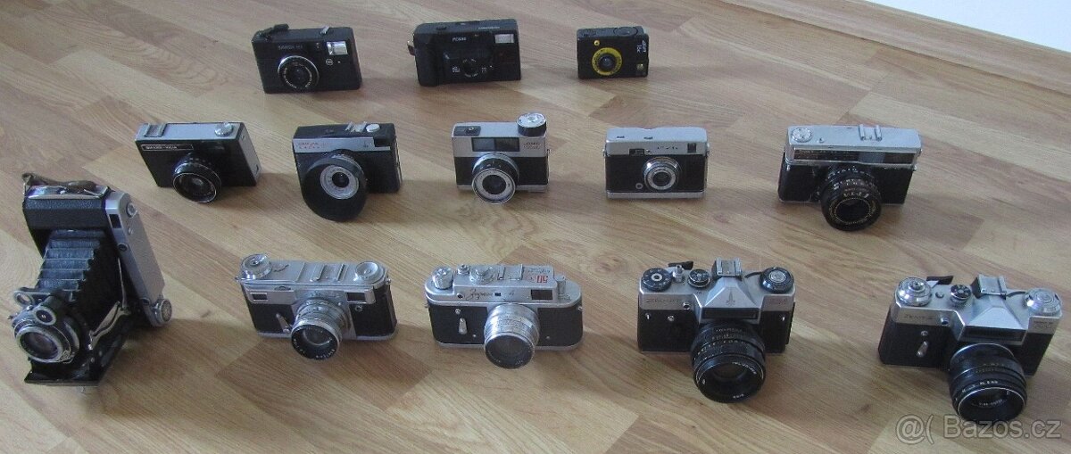 Zorkij, Zenit, Moskva, Kiev, Sokol +fotoaparáty CCCP skupina - 2