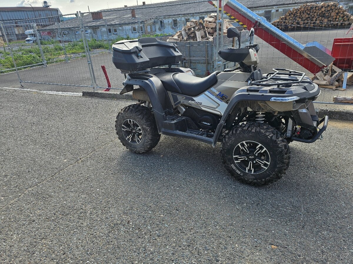 Čtyřkolka Linhai M570L + radlice