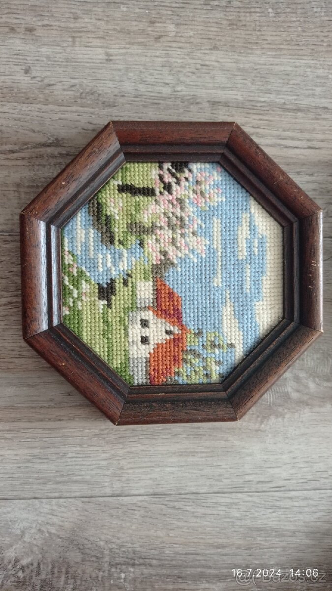 Starožitné vyšívané obrázky - 2