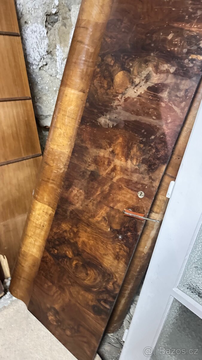 Desky s dýhou dýha od starožitné skříně - 2