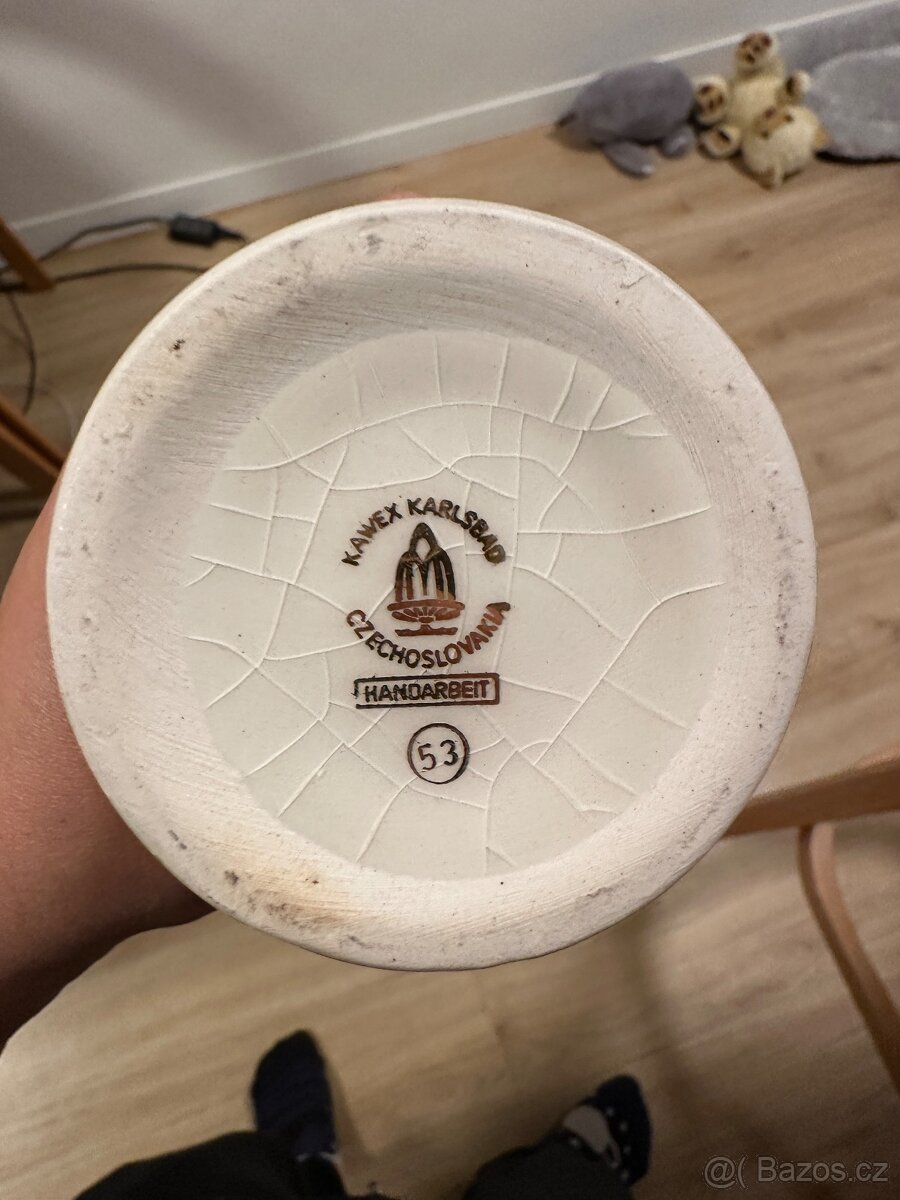 Porcelánová váza Karlovy Vary - 2