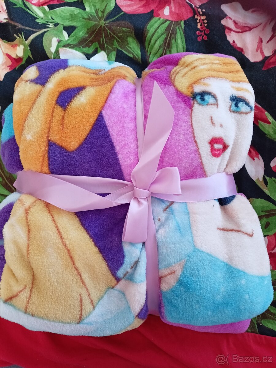 Deka dětská, nová, Disney, Princezny - 2