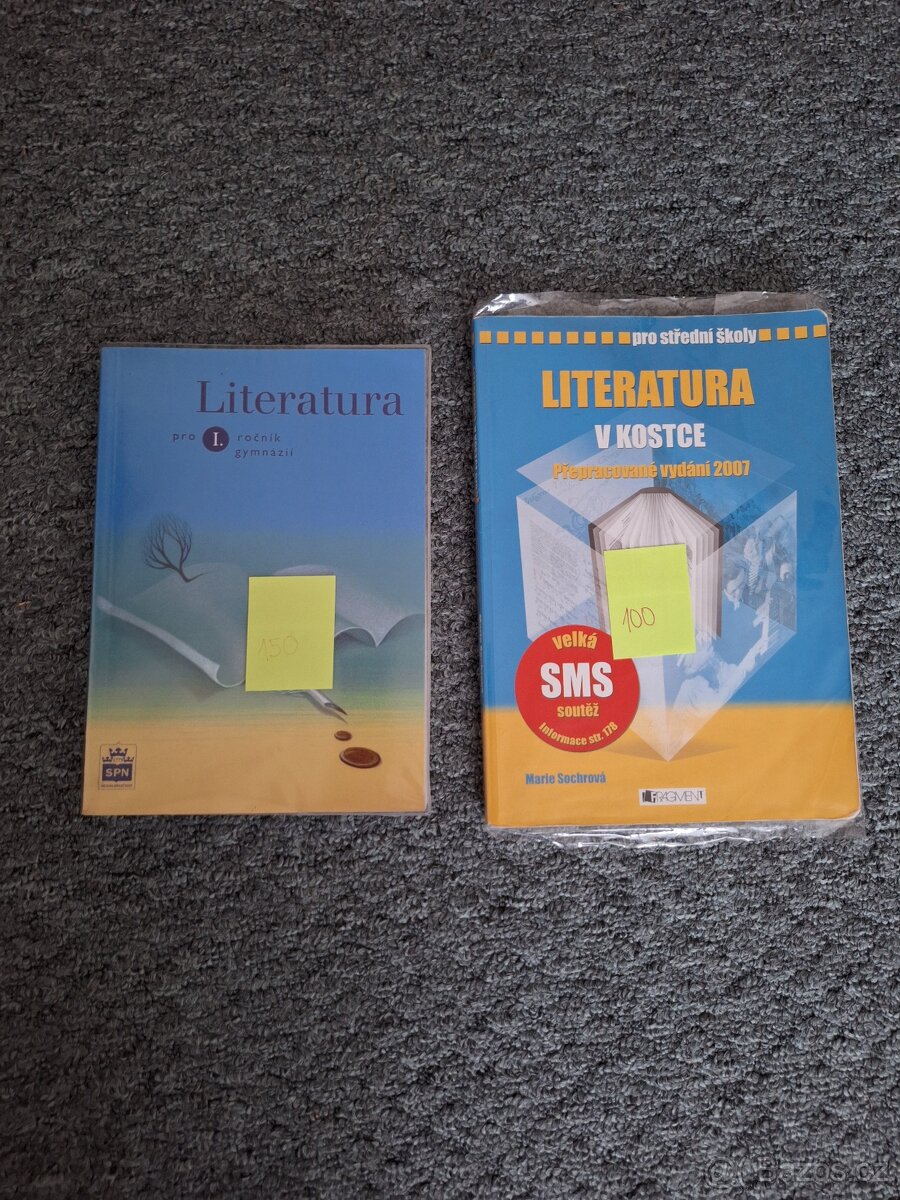 Učebnice ČJ a literatury + rozbory - 2