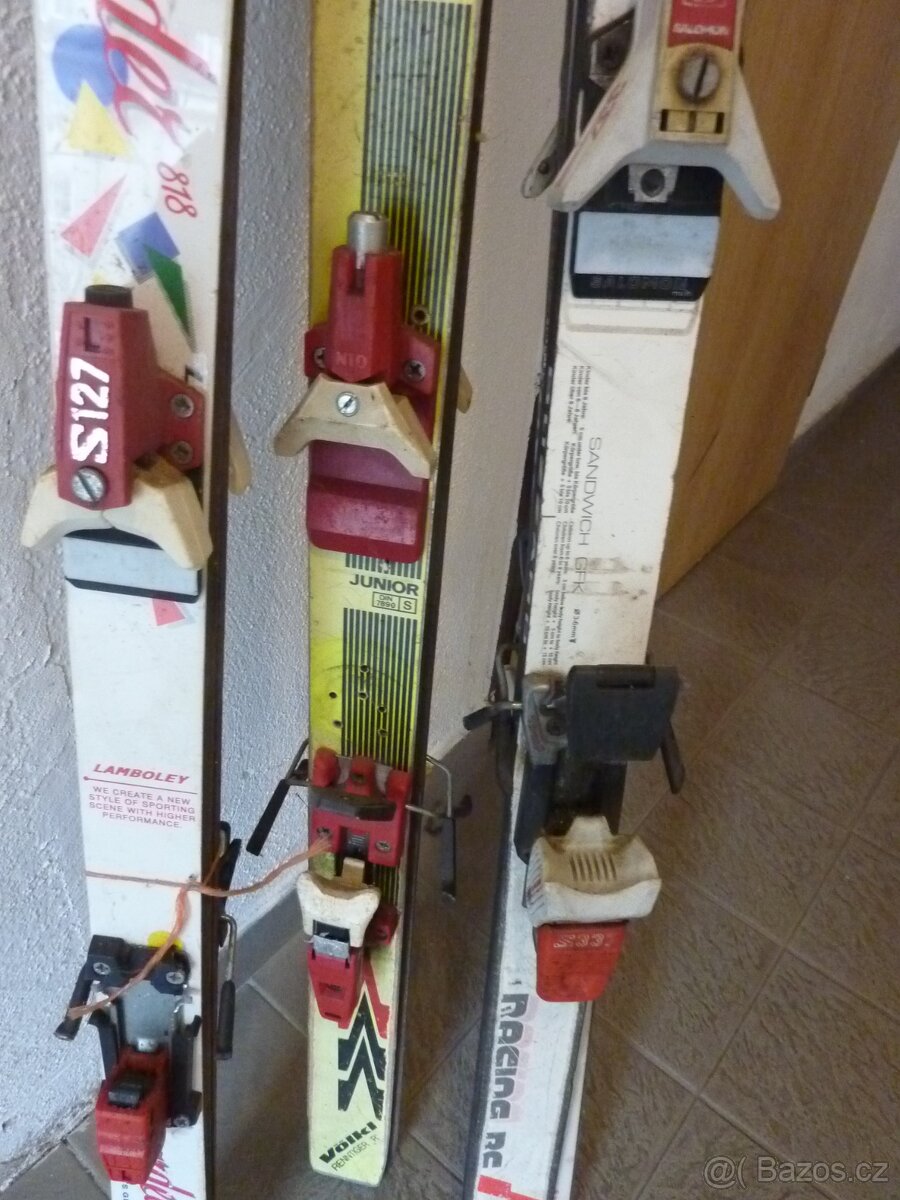 různé dětské lyže - 2