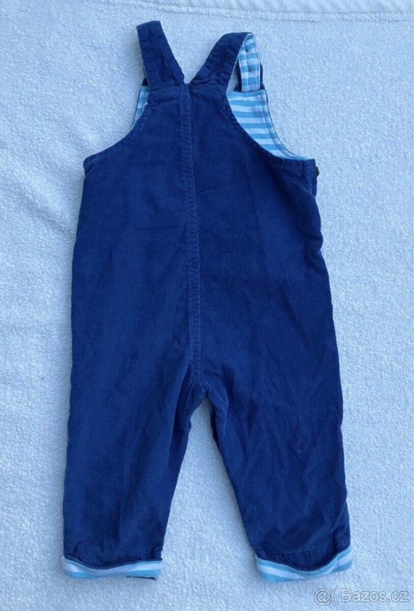 Laclové kalhoty vel. 9-12m - 2