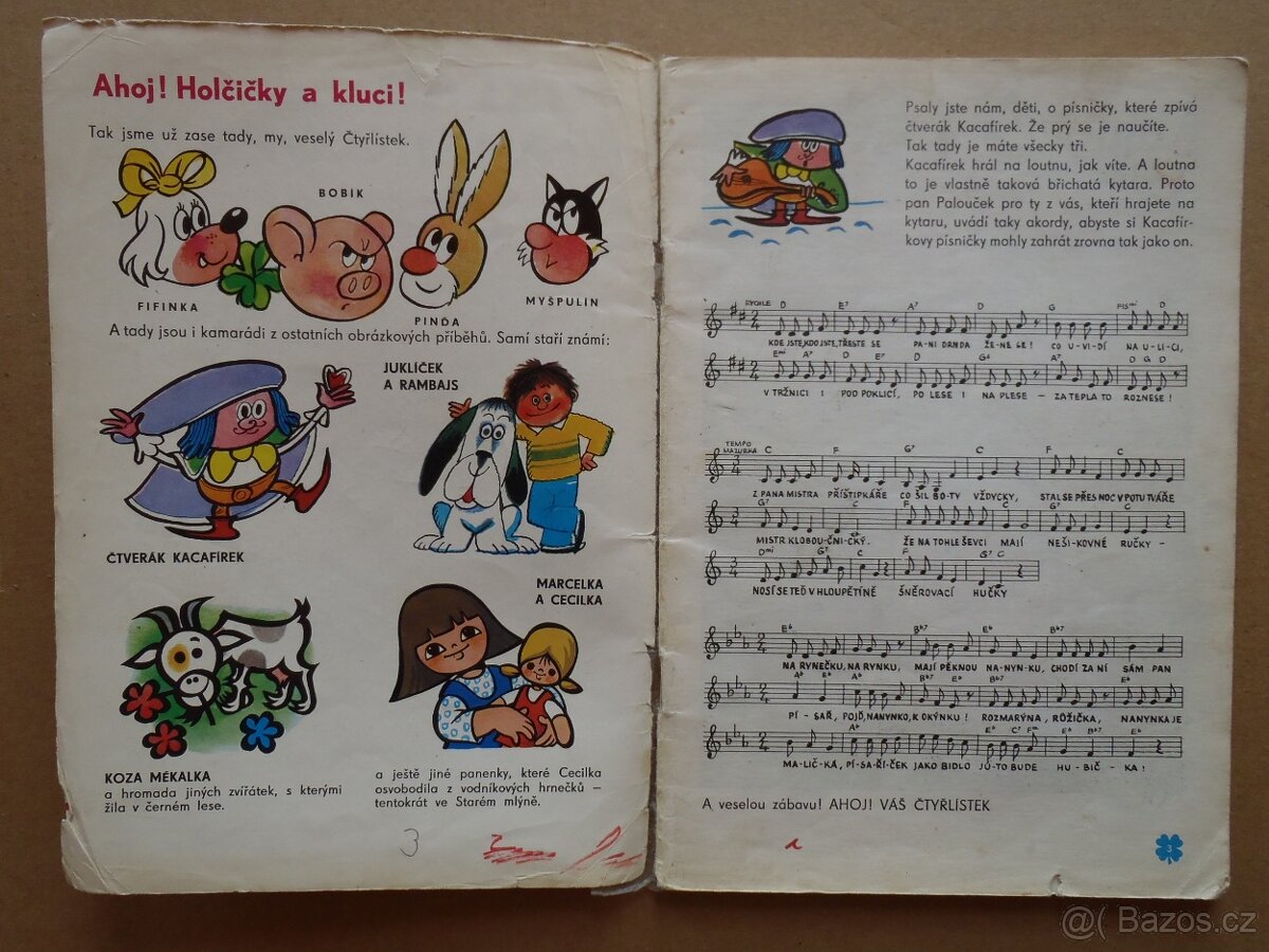 Čtyřlístek č.22 Poklad starého opata - 2