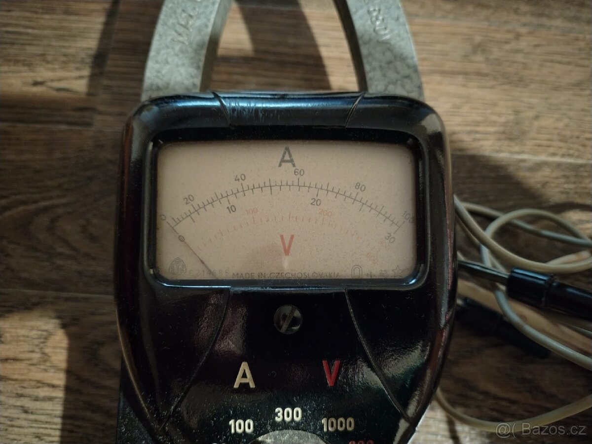 Klešťový ampermetr - 2