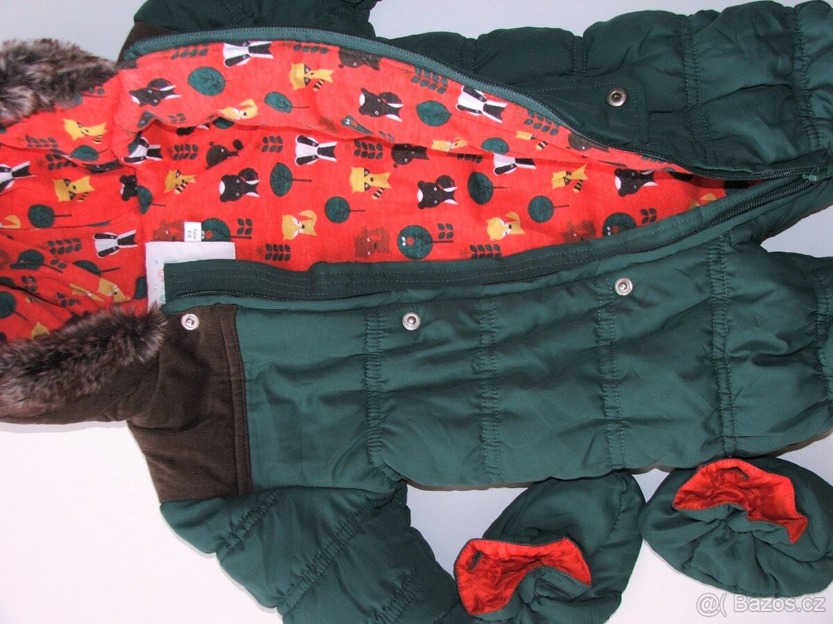 M380 Zimní chlapecká kombinéza vel. 62, Miniclub - 2