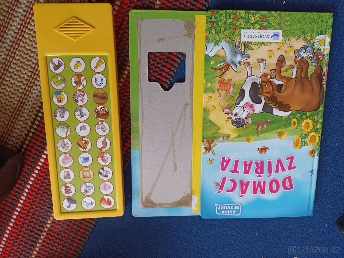 Domácí zvířata kniha se zvuky - 2