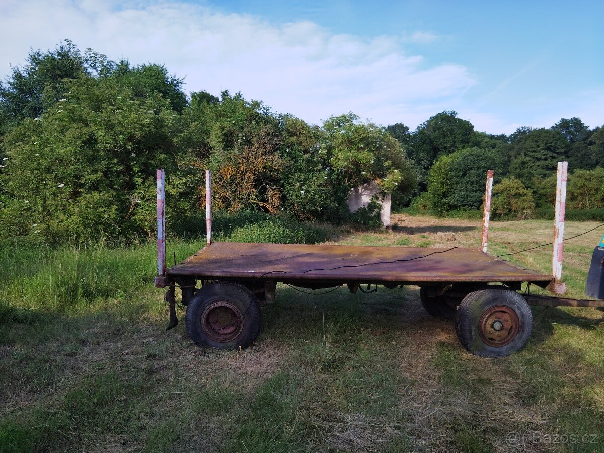 Klanicový vlek na dřevo - 2