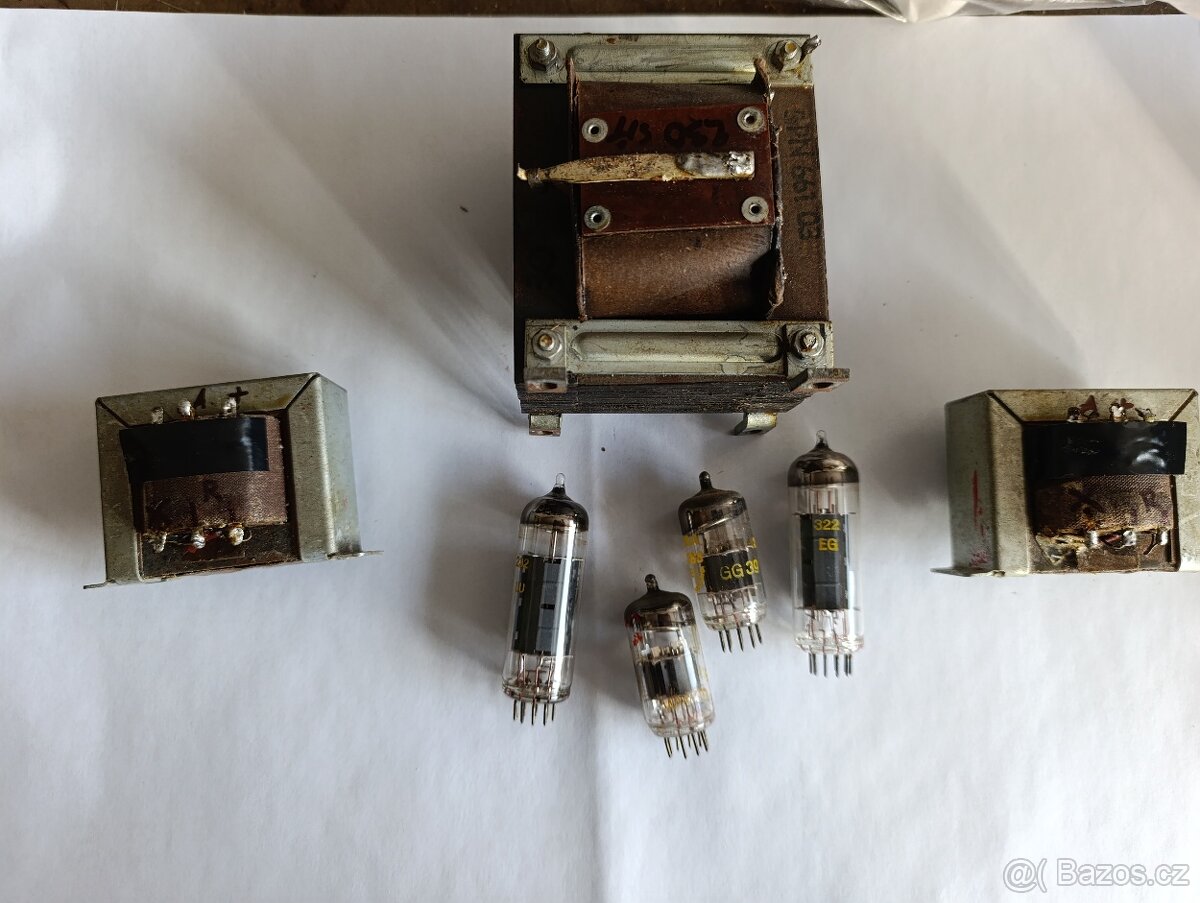 elektronkový zesilovač s el84 komponenty na stavbu - 2